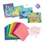 DJECO Kit Mosaïque Scintillante Le Chant des Sirènes - Arts Créatifs - Enfants 7-12 Ans - Développe la Dextérité - Thème Sirènes