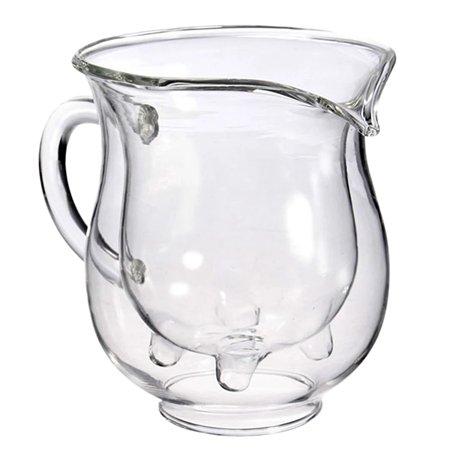 Pot à Lait Tasse à crème en verre Double couche 250ml