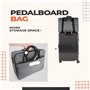 Sac De Pédalier De Guitare Sac de rangement for accessoires de pédale de guitare, sac de rangement for accessoires, étui de tran