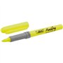 BIC Highlighter Grip Surligneurs Pointe Biseautée - Couleurs Fluo Assorties, Blister Offre Spéciale de 6