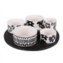 Table Passion - Service apéritif 6 pièces Kimani 31 cm