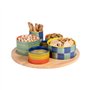 Table Passion - Service apéritif 6 pièces Capri 31cm
