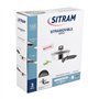 Sitram 714263 Sauteuse Arpège Inox Ø 24 cm - Manche amovible SITRAMOVIBLE, Couvercle vapeur en verre, Tous feux dont induction -
