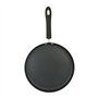 Sitram 714599 Crépière Aluminium pressé Noir Ø 28 cm - Revêtement anti-adhésif Whitford Xylan 2 couches sans PFOA - manche therm