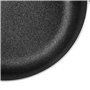 Sitram 715403 Faitout Aluminium pressé Ø28cm H12,5cm - Revêtement intérieur anti-adhésif sans PFOA - Coloris Noir - Couvercle Va