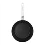 Sitram 715705 Sauteuse Aluminium Recyclé Ø 24 cm H 7 cm Vert Metallisé Revêtement intérieur sans PFOA - Manche en Inox Riveté, C