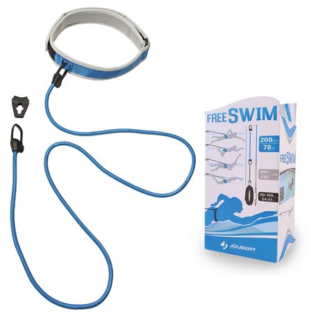 Free Swim Système de Nage Stationnaire en Bassin Privatif - Ceinture réglable - Adaptée Adultes Professionnels Enfants Seniors