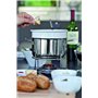 Beka 14300594 Roma Service à fondue 11 pièces en acier inoxydable, Blanc