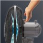 Rowenta VU2110F0 Ventilateur de Table Essential Compact 25 cm Oscillation 2 Vitesses 28W Ventilation Bureau Noir