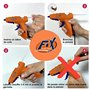 Cléopâtre LOTPOPCMAX-1 Pistolet à colle professionnel - pour Bricolage et Réparations ou Décoration et Artisanat - Inclus 24 rec