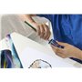 Maped - Taille-Crayons Canette En Métal Avec 1 Trou Pour Crayons Standards - Taille-Crayon Avec Réservoir - Décor Nightfall - Em