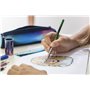 Maped - Taille-Crayons Canette En Métal Avec 1 Trou Pour Crayons Standards - Taille-Crayon Avec Réservoir - Décor Nightfall - Em