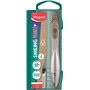 Maped - Coffret compas Study Smiling Planet Mine - Le compas responsable - Chape de la bague composée à 50% de Fibres de Bois ce