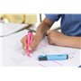 Maped - Surligneurs Fluo’Peps Classic - Surligneurs Longue Durée pour Usage Scolaire et Professionnel - Pack Carton de 4 Surlign