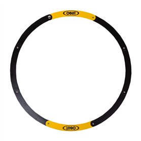 Obut Cercle pétanque pliable noir/jaune