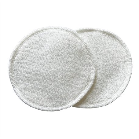 Tigex Coussinets d’allaitement lavables | Coton et bambou doux | Pochette en coton bio | Lot de 6