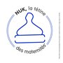 Nuk - 710014 - Tétines First Choice, Taille 2, Perçage Lait M, 6-18 mois, Lot de 2