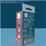 INTIMY - Mix Plaisirs - x14 - Assortiment de préservatifs lubrifiés - 5 sensations différentes - Intense, Fraise, Menthe, Fin et