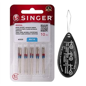 Singer Universal (Universel/Universelle) 2020 Lot de 10 Aiguilles pour Machine à Coudre