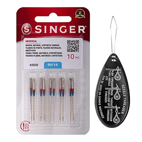Singer Universal (Universel/Universelle) 2020 Lot de 10 Aiguilles pour Machine à Coudre