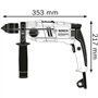 Bosch Professional Perceuse à Percussion GSB 18-2 RE/ 06011A2190 / 800W/ D=16mm