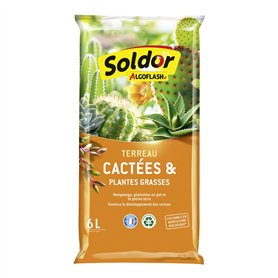 ALGOFLASH Terreau Cactées et Plantes Grasses