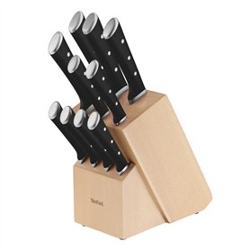 TefaI Ice Force Ensemble 11 pièces Bloc couteaux de cuisine + 10 couteaux