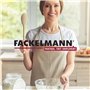 Fackelmann 35970, Maryse géante, spatule à pâtisserie, Longueur Totale 52 cm, Manche résine, Marron Clair