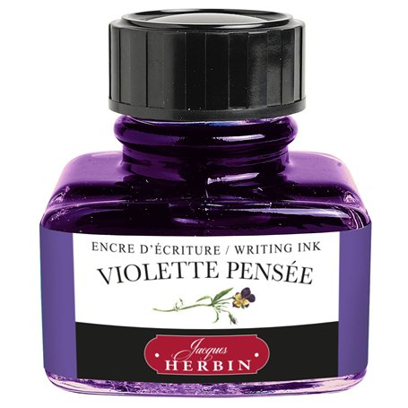 Jacques Herbin 13077T - Un flacon d'encre 30 ml pour stylo-plumes et stylos roller