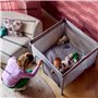 Bebeconfort Adonis, lit parapluie et parc bébé 2-en-1, 0-3 ans (15 kg), lit bébé pliable compact, fenêtre d’entrée latérale, gra