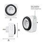 TIBELEC Programmateur Tempo pour Appareils Electriques 48 Programmes pour Aquariophilies - Blanc 562220