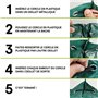 Oxeo Sacs à déchets Verts pour Jardin. 3 Tailles, Résistants avec poignées - XXL-500 litres - L-300 litres - M-120 litres