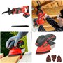 Pack complet Bricolage Easy Full : Perceuse/Perfo/Meuleuse/Scie sauteuse/circulaire/sabre/ponceuse/batteries 4Ah/2Ah