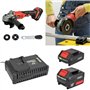 Pack complet Bricolage Easy Full : Perceuse/Perfo/Meuleuse/Scie sauteuse/circulaire/sabre/ponceuse/batteries 4Ah/2Ah