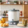Duhalle 10032 Stérilisateur autocuiseur électrique Blanc/Gris 27 L 1800 W