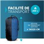 Lestra Outdoor – Oreiller Rando – Coussin de Randonnée Compressible – Léger & Confortable – 50% Duvet de Canard – 45 x 35 – 260 