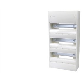 coffret hager gamma 3 x 13 modules à poser en saillie