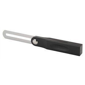 Stanley 0-46-825 Fausse Equerre de menuisier H1225 à Coulisse 200mm - Lame Robuste en Acier Carbone - Système de Blocage - Compa