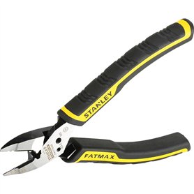 STANLEY Fmht0-75468 Pince Coupante Diagonale 5 En 1 Gamme FATMAX - Coupe Précise - Légère - Acier Forgé - Poignée Bi Matière