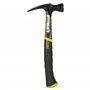 STANLEY FMHT1-51276 Marteau Arrache-Clous Forgé Droit Anti-Vibration 450G - Tête Compacte - Zone De Frappe Plus Large - Grip Ant