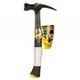STANLEY FMHT1-51276 Marteau Arrache-Clous Forgé Droit Anti-Vibration 450G - Tête Compacte - Zone De Frappe Plus Large - Grip Ant