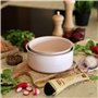 MENASTYL - Lot2 casseroles colorama 16 et 18cm en aluminium rose avec poignée - 6020634