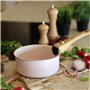 MENASTYL - Lot2 casseroles colorama 16 et 18cm en aluminium rose avec poignée - 6020634