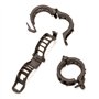 La Cordeline Lot 25 Clips Tuteur pour Fixation Plantes Grimpantes
