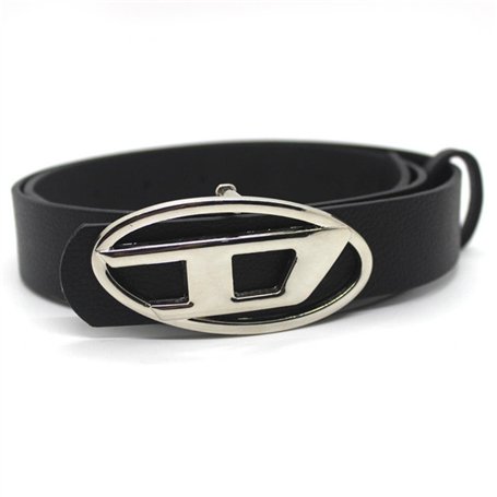 COOKOE Boucle ovale en métal pour homme et femme - Ceinture décorative de luxe - Ceinture polyvalente