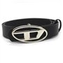 COOKOE Boucle ovale en métal pour homme et femme - Ceinture décorative de luxe - Ceinture polyvalente