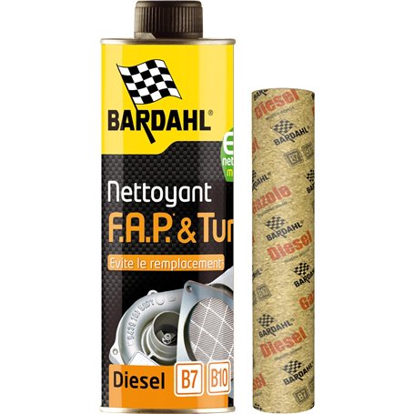 Nettoyant FAP et Turbo BARDAHL 500ml | Décrasse les Filtres à Particules et Booste la Puissance