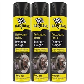 Bardahl NETTOYANT Frein Super DEGRAISSANT 600 ML Lot de 3