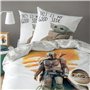 Star Wars Home Soldat Parure de lit Enfant | 100% Coton | Oeko-TEX | Housse de Couette 140x200cm + 1 Taie d'oreiller 65x65cm | I
