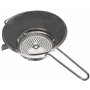 GUILLOUARD 10760 Moulin à Légumes Inox D.24cm Premium Poignée Bois, Neutre